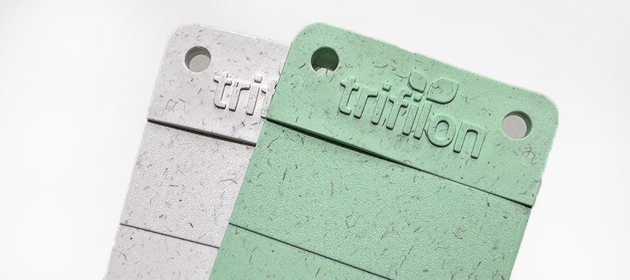 Revo recycled PP and plant fibre composite